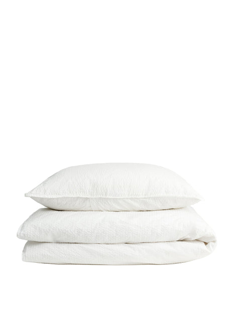 Bettlaken Seersucker - white von Aiayu - 1 - Jacobsen Plus