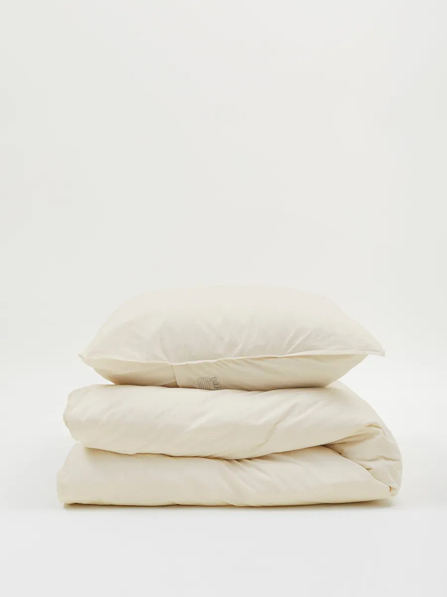 Duvet Cover Single XL 140x220, sengesæt fra Aiayu - Pure Ecru - Jacobsen Plus