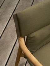 CU E008 Kissen für Embrace Gartenstuhl von Carl Hansen & Søn - Panama Alga 3667 - Jacobsen Plus