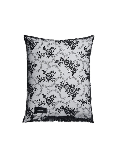 Rose Lace Pillow Cover Single von Magniberg - Schwarz / 63 x 60 cm - Jacobsen Plus