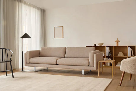 EJ280 Sofa von Fredericia Furniture - Njord - Hellgrau / Modell 8052 - 212 cm - Jacobsen Plus