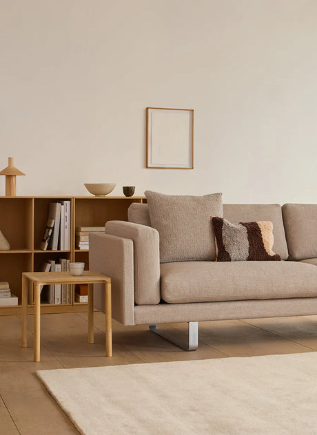 EJ280 Sofa von Fredericia Furniture - Njord - Hellgrau / Modell 8052 - 212 cm - Jacobsen Plus