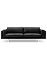 EJ 280 Pure Sofa i sort læder fra Erik Jørgensen - 1 - Jacobsen Plus