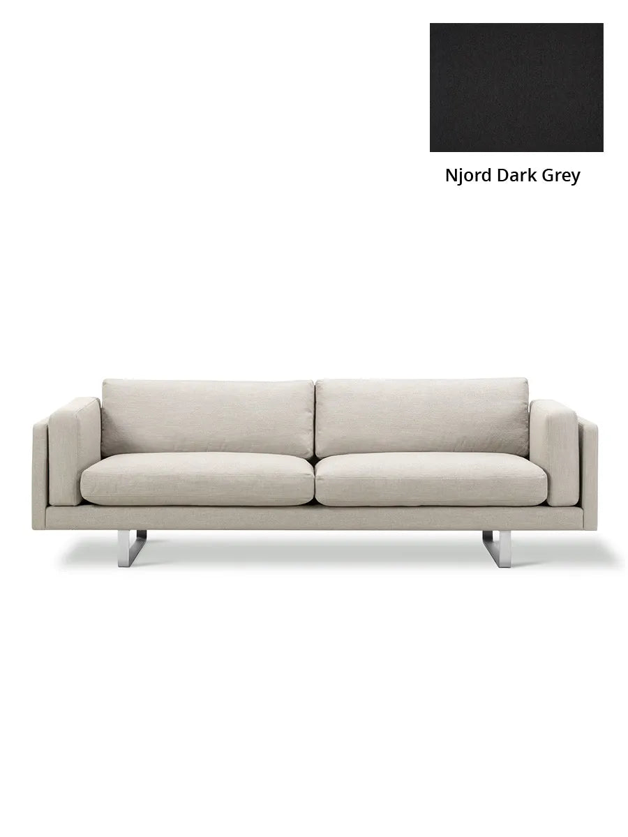 EJ280 Sofa fra Fredericia Furniture - Njord - Dark Grey / Model 8062 - 240 cm - Jacobsen Plus