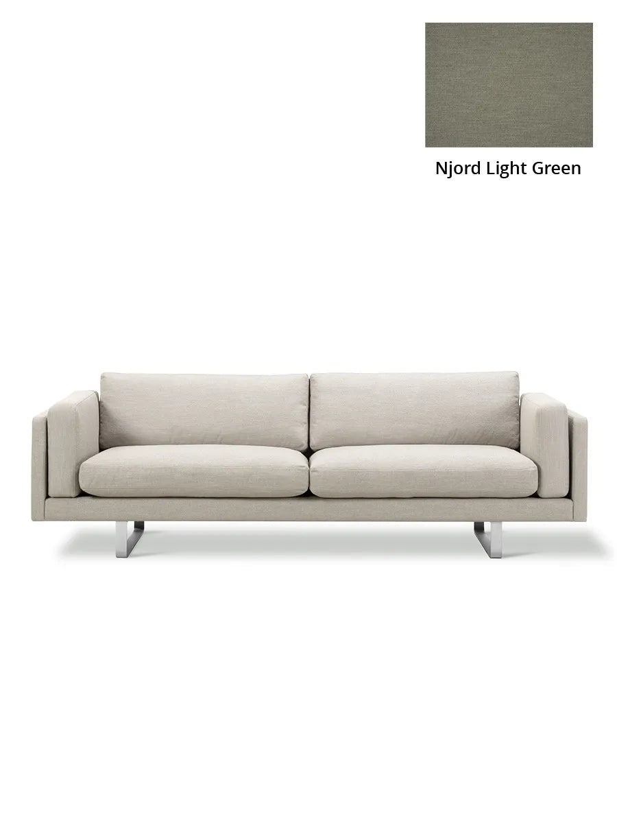 EJ280 Sofa fra Fredericia Furniture - Njord - Light Green / Model 8072 - 280 cm - Jacobsen Plus