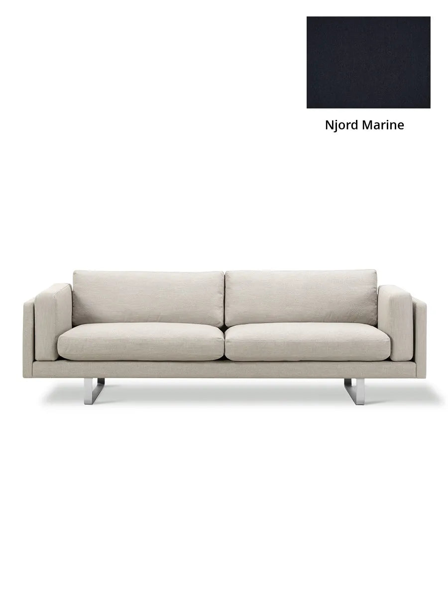EJ280 Sofa fra Fredericia Furniture - Njord - Marine / Model 8072 - 280 cm - Jacobsen Plus