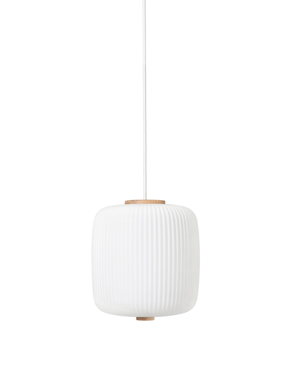 EK61 Opal pendel, eg olie af Esben Klint - Ø24 cm - Jacobsen Plus