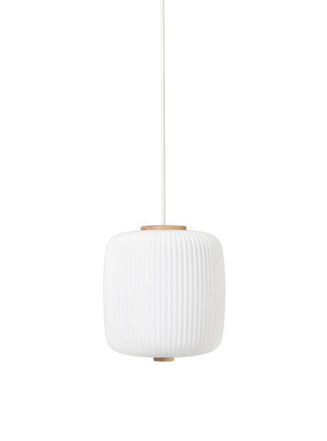 EK61 Opal pendel, eg olie af Esben Klint - Ø24 cm - Jacobsen Plus