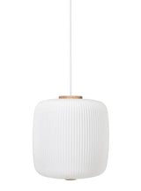 EK61 Opal pendel, eg olie af Esben Klint - Ø34 cm - Jacobsen Plus