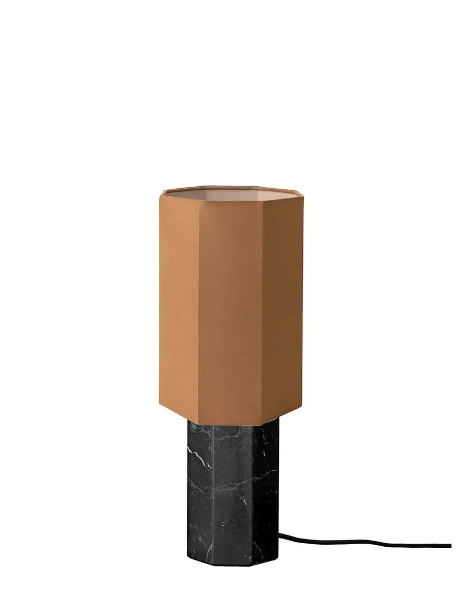 The Eight Over Eight Lamp Small, grey marble von Louise Roe