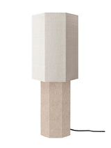 The Eight Over Eight Lamp Large, Beige Travertin fra Louise Roe - 1 - Jacobsen Plus