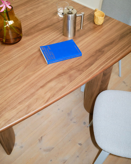 Re-Norm Esstisch, 130 cm von Muuto - Hellblau - Jacobsen Plus