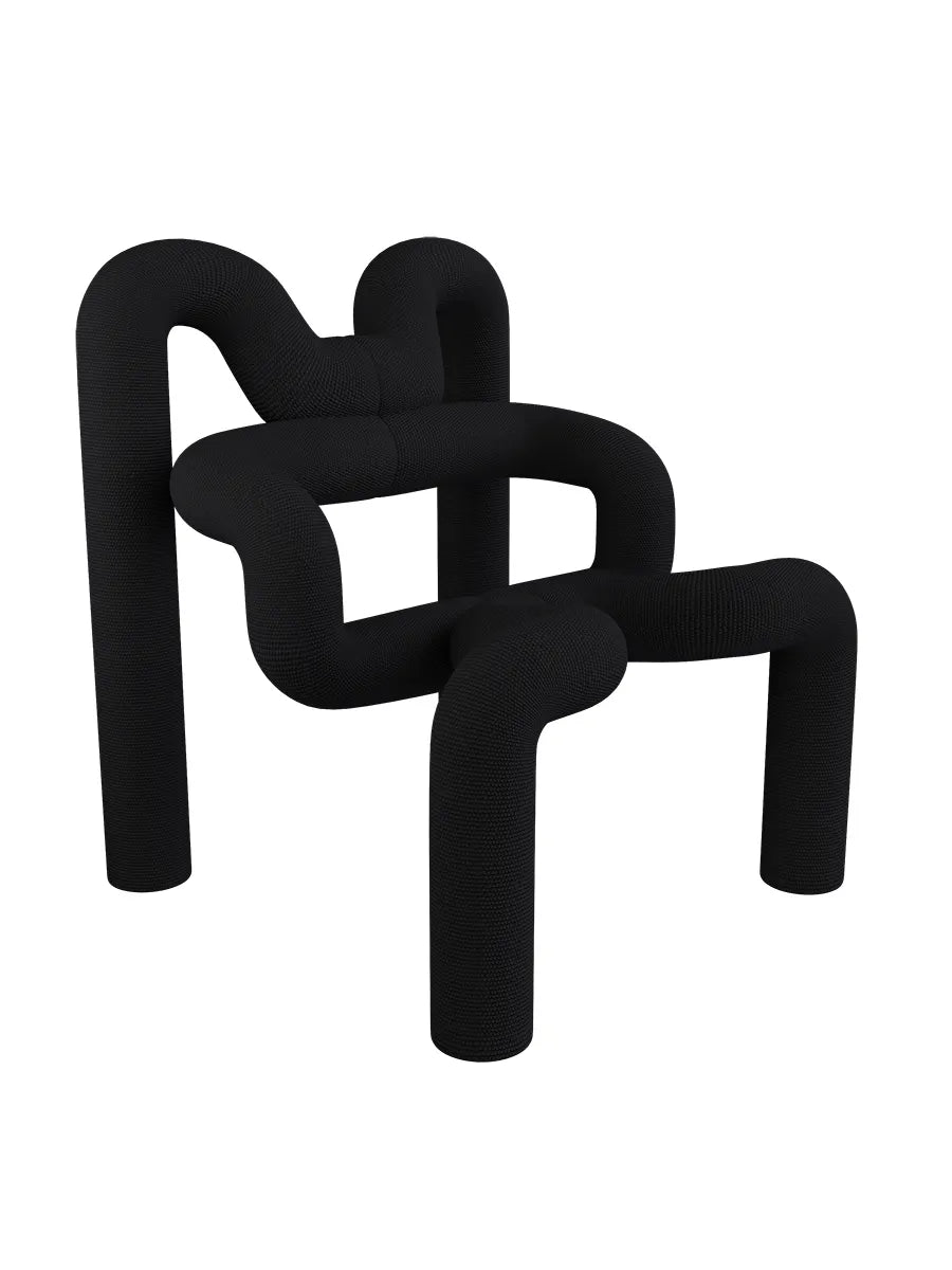 Ekstrem Stol fra Varier - Black (KNIT 009) - Jacobsen Plus