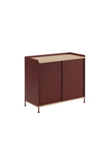 Enfold Sideboard, 100 x 45 cm fra Muuto - Deep red - Jacobsen Plus