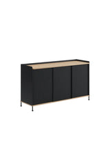 Enfold Sideboard, 148 x 45 cm fra Muuto - Black - Jacobsen Plus