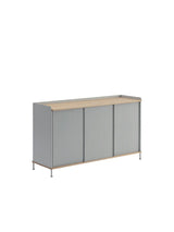 Enfold Sideboard, 148 x 45 cm fra Muuto - Grey - Jacobsen Plus