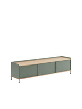 Enfold Sideboard, 186 x 45 cm fra Muuto - Dusty Green - Jacobsen Plus