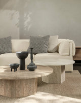 Epic Coffee Table Ø80 cm, Travertin von GUBI - 2 - Jacobsen Plus