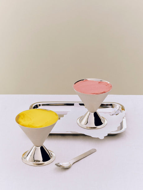Essentieller Steel Kegelförmiger Eisbecher von HAY - 2 - Jacobsen Plus