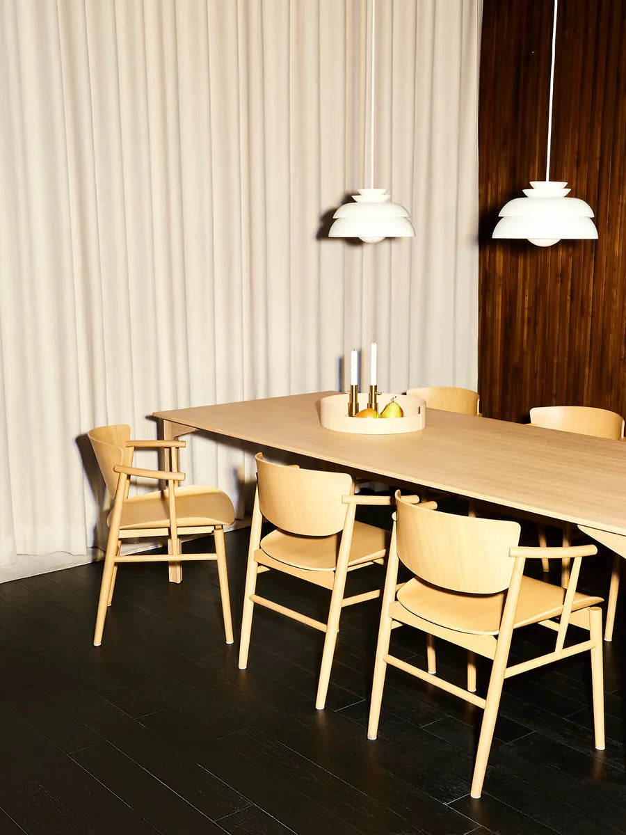 Concert Pendelleuchte, White von Fritz Hansen - 2 - Jacobsen Plus