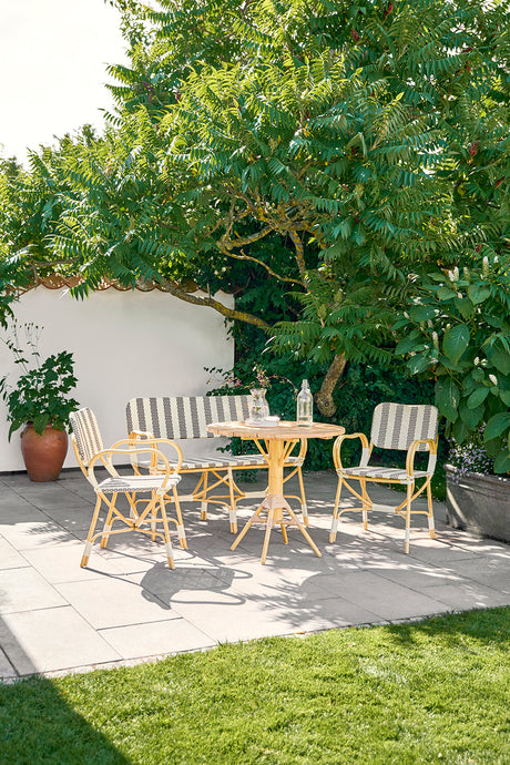 Nicole Cafébord Ø80 von Sika-Design - Mandel - Jacobsen Plus
