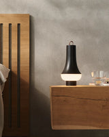 Tomoshi Portable, dunkelbraun von Louis Poulsen - 4 - Jacobsen Plus