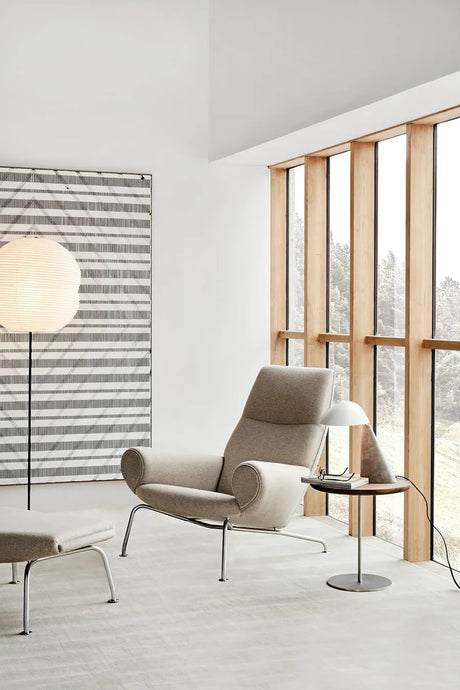 Queen Sessel von Hans J. Wegner - Stofgruppe 1 - Jacobsen Plus