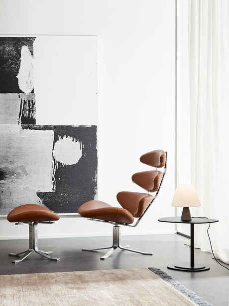 Hocker EJ 5-F für Corona Stuhl - Stofgruppe 1 - Jacobsen Plus