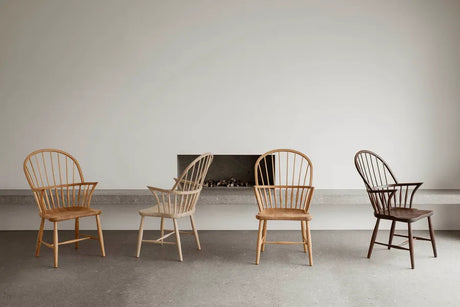 FH38 Windsor Stuhl von Frits Henningsen - Eiche geseift - Jacobsen Plus