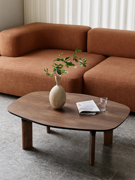 JH63A Analog Coffee Table von Fritz Hansen - Walnuss - Jacobsen Plus