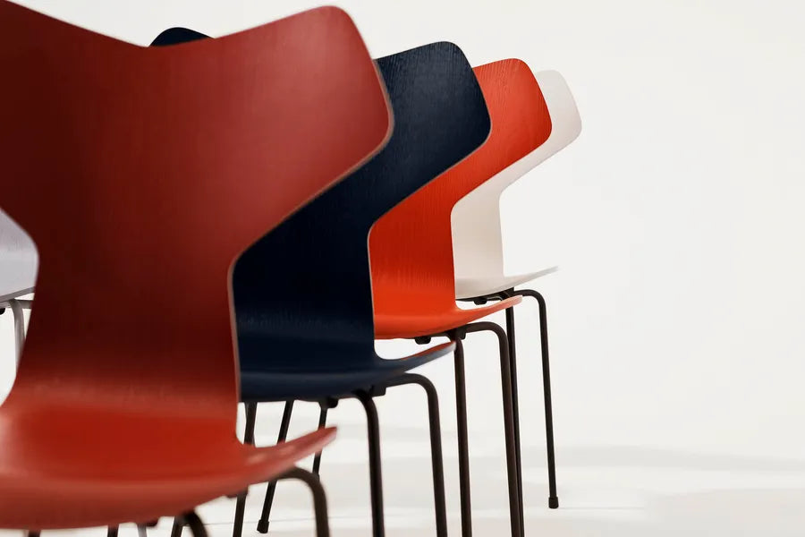 3130 Grand Prix stol lakeret af Arne Jacobsen - 6 - Jacobsen Plus