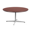 Rusty Red laminat m. alukant - Krom stel