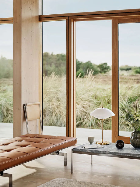 PK80 Daybed von Poul Kjærholm - Canvas / Natural Canvas - Jacobsen Plus