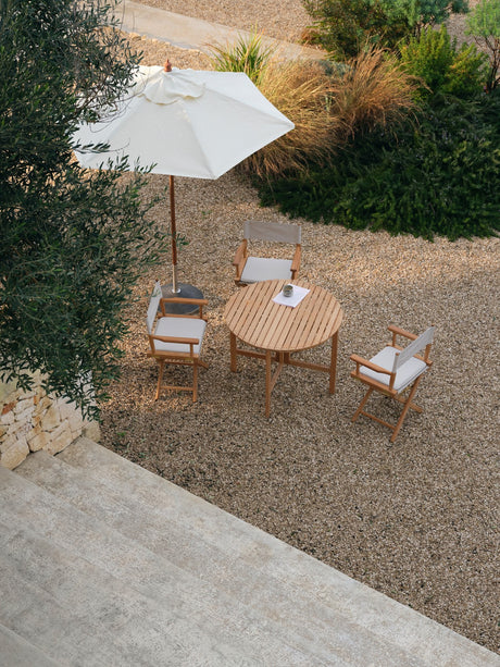 Skagerak Director's Chair Gartenstuhl von Fritz Hansen - Papyrus-Erbe - Jacobsen Plus