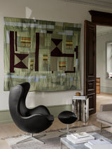 Egg™ Sessel, Schwarz Leder/Aluminium von Arne Jacobsen - 2 - Jacobsen Plus