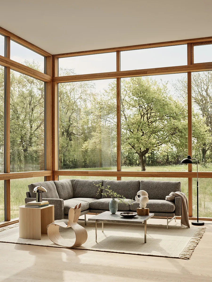 Lissoni PL117S Hjørnesofa, Moss 015 von Fritz Hansen - 4 - Jacobsen Plus