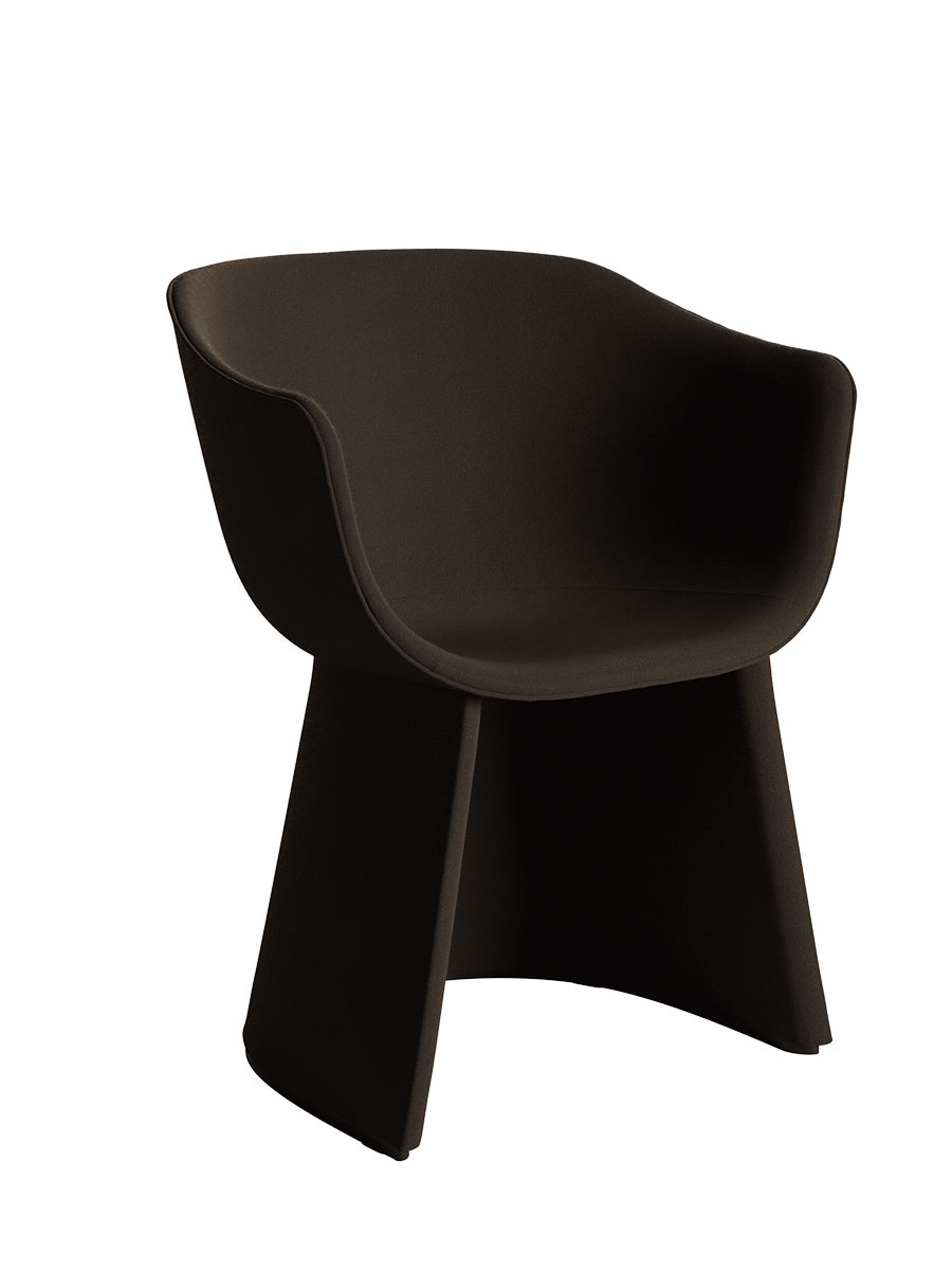 Fritz Hansen - Monolit spisebordsstol m. lave armlæn - 1 - Jacobsen Plus