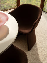 Fritz Hansen - Monolit spisebordsstol m. lave armlæn - 3 - Jacobsen Plus