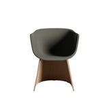 Fritz Hansen - Monolit Esszimmerstuhl mit furnierter Base - 2 - Jacobsen Plus