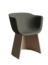 Fritz Hansen - Monolit Esszimmerstuhl mit furnierter Base - 1 - Jacobsen Plus