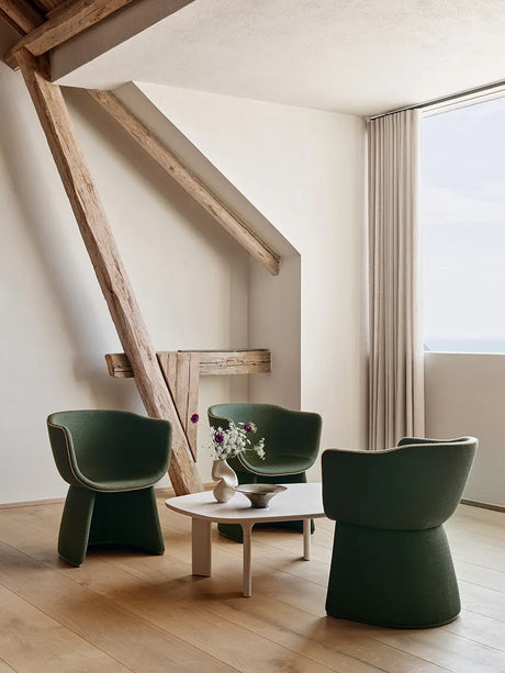 Monolit Lounge Chair m. Keder von Fritz Hansen - Vidar 972 - Jacobsen Plus