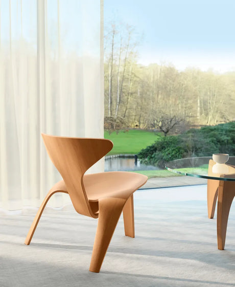 PK0 A™ Stuhl von Fritz Hansen - Oregon-Kiefer - Jacobsen Plus