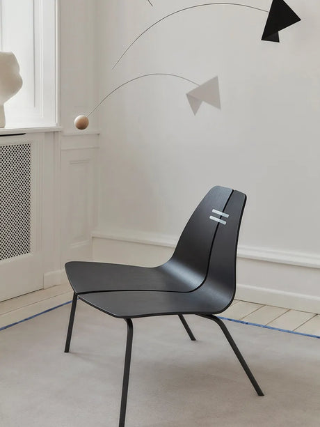 PK23 Lounge Chair, schwarz/Steel von Poul Kjærholm - 2 - Jacobsen Plus