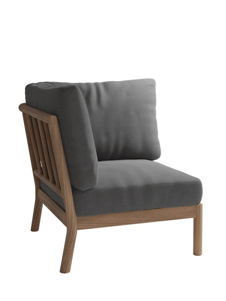 Skagerak Tradition Hjørnemodul fra Fritz Hansen - Charcoal - Jacobsen Plus