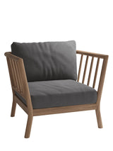 Skagerak Tradition Loungestol fra Fritz Hansen - Charcoal - Jacobsen Plus
