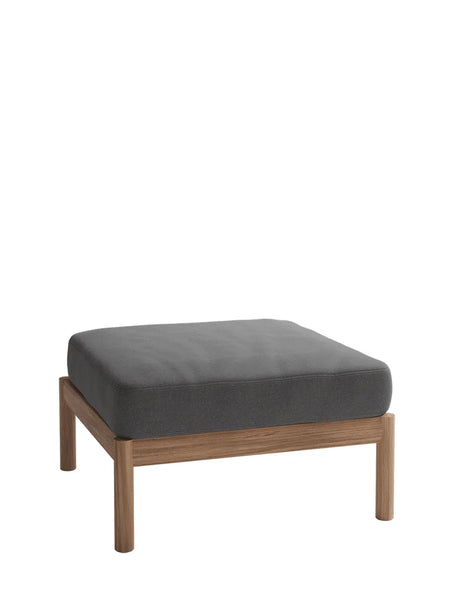 Skagerak Tradition Pouf von Fritz Hansen - Holzkohle - Jacobsen Plus