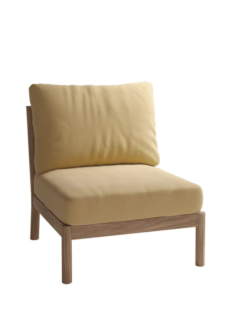 Skagerak Tradition Mittelteilemodul von Fritz Hansen - Holzkohle - Jacobsen Plus