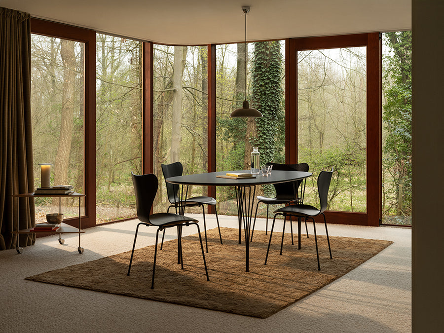 Piet Hein B616 Superellipse Esstisch, 170 x 100 cm fra Fritz Hansen
