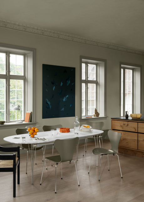 Piet Hein B620 Superellipse udtræksbord, 170/270 x 100 cm fra Fritz Hansen - 2 - Jacobsen Plus