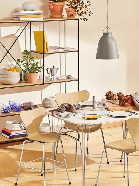 Piet Hein B612 Superellipse Esstisch, 150 x 100 cm von Fritz Hansen - 2 - Jacobsen Plus
